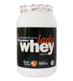 پودر پروتئین Lady Whey پگاه با طعم توت فرنگی مناسب خانم ها وزن 1000 گرم