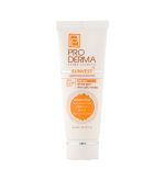 کرم ضد آفتاب و روشن کننده لک پوست بی رنگ SPF50 حجم 40 میلی لیتر پرودرما