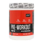 پودر با Pre Workout کیو ان تی با طعم میوه های قرمز وزن 300 گرم