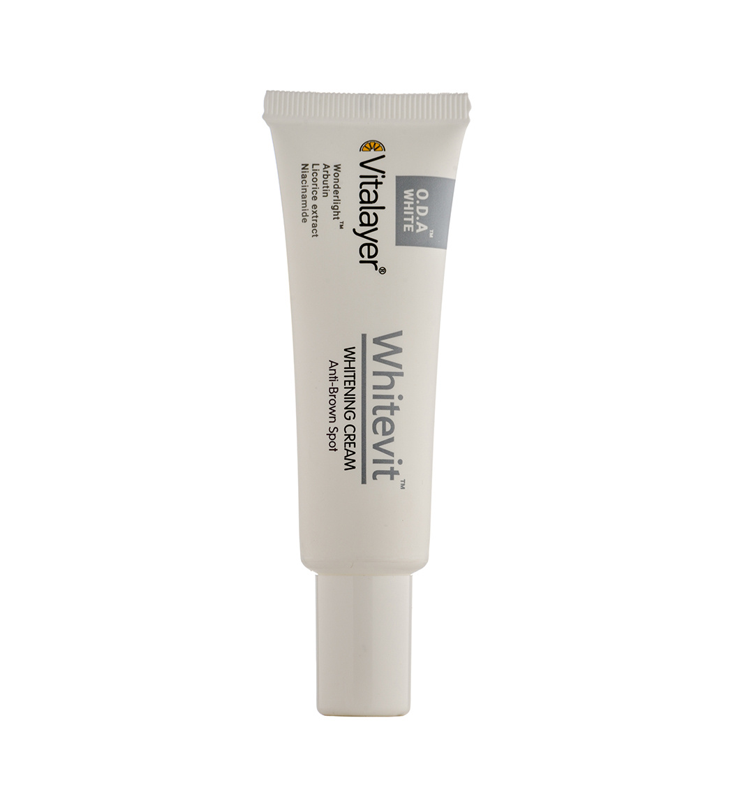 Vitalayer-Whitevit-Whitening-Cream-30-ml-1-2024218124337998.jpg کرم روشن کننده و ضدلک ویتالیر مدل وایت ویت حجم 30 میلی لیتر - Image 1