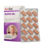 قرص مولتی ویت مخصوص افراد بالای 50 سال بسته 30 عددی آپوویتال - Image 2