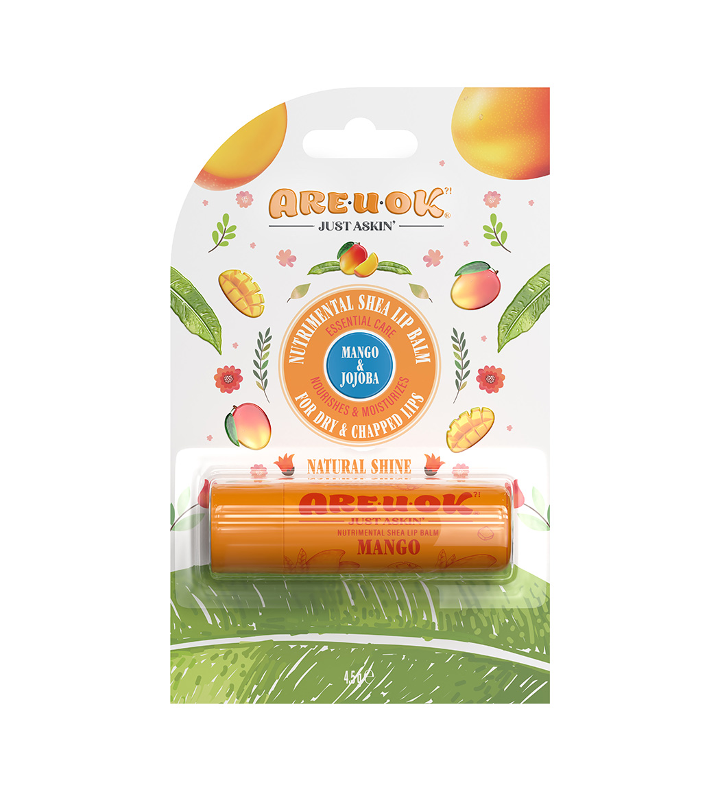 are-you-ok-mango-lip-balm-khanoumi-202427174448718.jpg بالم مرطوب کننده لب انبه آر یو اکی - Image 1