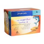 کپسول ژلاتینی امگا فورت پلاس بسته 50 عددی دانا