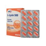 کپسول یوروویتال مدل Vital L Lysin 500 میلی گرم بسته 30 عددی - Image 2