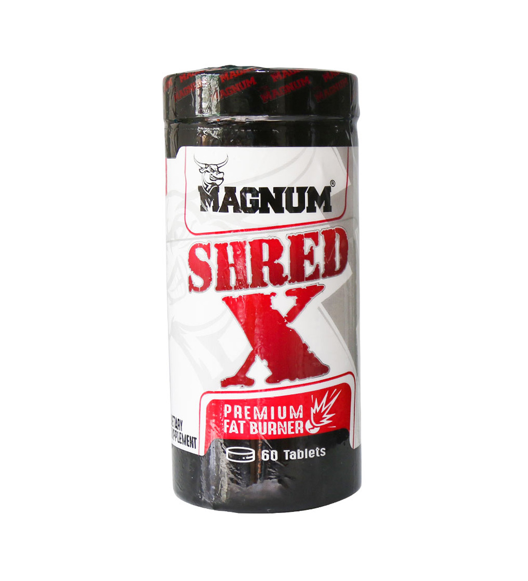 magnum-shred-x-60-tabs-02-khanoumi-202433162410253.jpg قرص چربی سوز مگنوم مدل Shred X بسته 60 عددی - Image 1
