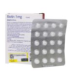 قرص بیوتین 5 میلی گرمی بسته 60 عددی مولتی نرمال - Image 2