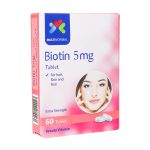 قرص بیوتین 5 میلی گرمی بسته 60 عددی مولتی نرمال