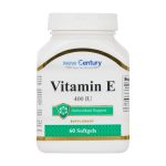 سافت ژل ویتامین E 400 نیوسنتری بسته 60 عددی