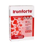 کپسول آهن فارمد سلامت مدل Ironfort بسته 32 عددی