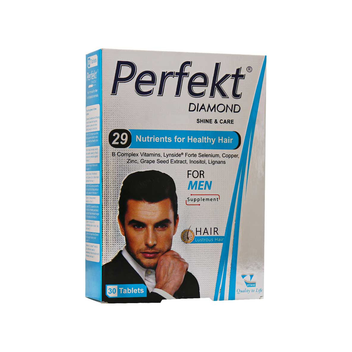vitane-perfect-diamond-for-men-30-tabs-01-khanoumi-202456173437946.jpg قرص پرفک دایموند ویتان مخصوص آقایان بسته 30 عددی - Image 1