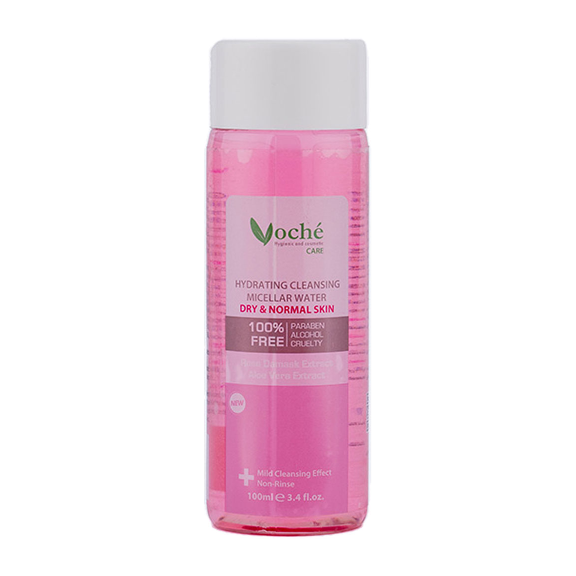 1-1-Voche-Hydrating-Cleansing-Micellar-Water-For-Dry-And-Normal-Skin-100ml-2026616122545290.jpg میسلار واتر وچه مناسب پوست های خشک و معمولی حجم 100 میلی لیتر - Image 1