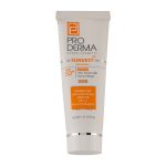 کرم ضد آفتاب بی رنگ پرودرما با SPF50 مناسب پوست چرب و جوش دار حجم 40 میلی لیتر