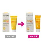 فلوئید ضد آفتاب بی رنگ اسکین وان SPF50 مدل combination مناسب پوست های چرب و مختلط حجم 40 میل - Image 3