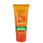 کرم ضد آفتاب رنگی فاقد چربی آردن سان مدل Acnesol Plus با Spf50 حجم 50 میلی لیتر