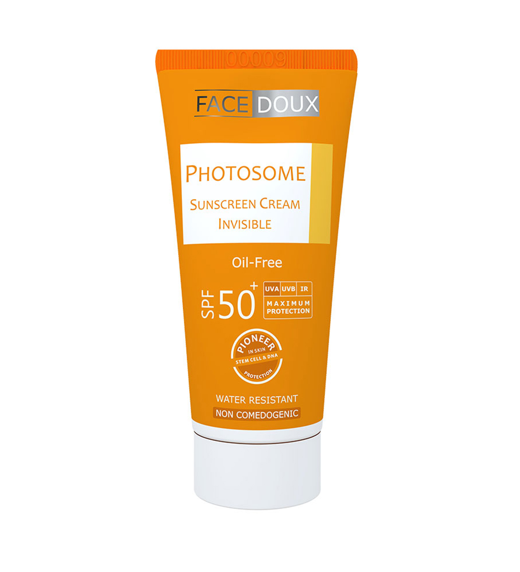 c608b6d555ff4a998ed155b8260a4836.jpg کرم ضد آفتاب بی رنگ فیس دوکس مدل Photosome با SPF50 مناسب انواع پوست حجم 40 میلی لیتر - Image 1